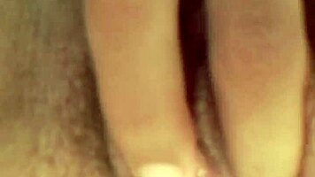 Close-up view of my petite 18+ Latina vagina exposed