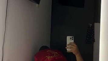 shy girlfriend turns slutty on valentine's day for wild fun