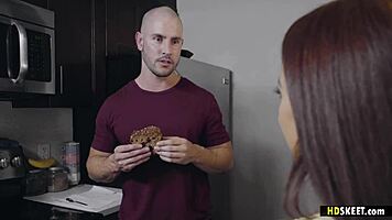 Duncan Saint Punishes Nola Exico Kitchen Scene