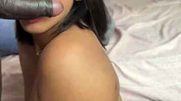 Wanna try my best friend's fat bbc deepthroat for first time?