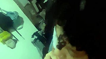 petite latina amateur gets wild homemade fuck at family visit