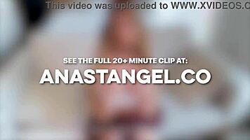 Hey we live streamed delivery guy pounding and creampieing me hard