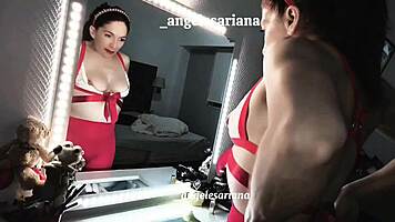 Christmas 25cm Monster Cock Anal Creampie