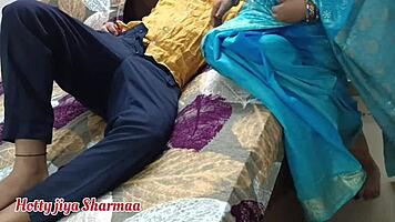 Desi MILF Hooks Up with Cute Young Stud for Doggystyle Pounding