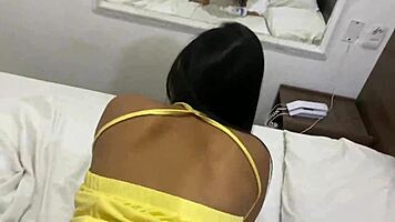 hot latina cums hard in luxury hotel amateur pounding