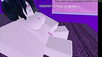 hey bcheese07 watch this neko girl fuck herself hard on bed do you want it