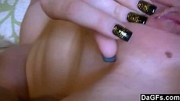 blonde teen rips clothes masturbates big tits piercings undresses for easy cash!