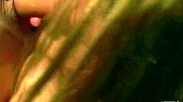 Haley and Julie devour lucky guy's cock in group fun