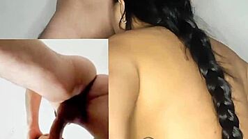 real deepthroat action as i stretch her throat wide open with my massive throbbing cock