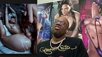 Thicc trans babe 2b rides 9s cock to creampie finish