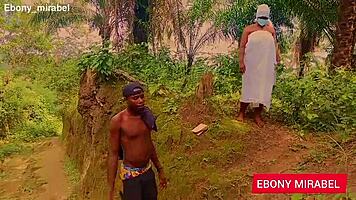 Herbalist FORAGES herbs in forest, ENDS UP POUNDED by chubby latina bbw!