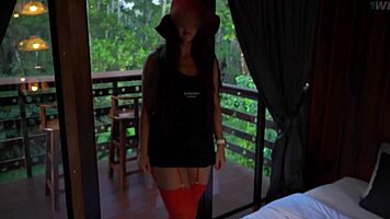 little red riding hood lost in the woods gets fucked hard by big bad wolf