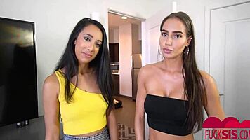 Desiree Dulce And Kiarra Kai Share Cockriding Instruction