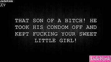 a sneaky cheater pulls off the condom mid-thrust