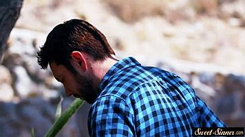 busty tattooed babe rides cock in erotic taboo fantasy storyline