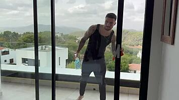 your wife dives into first interracial swinger party cum chaos!