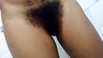 Desi Indian Teen's Amazing Pussy Boobs Indoors!
