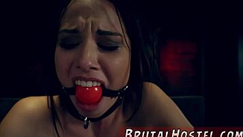 hey, wanna see this bound amateur teen get dominated in sloppy hardcore bondage? tell me!