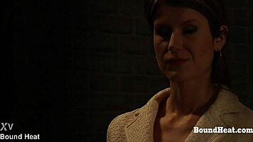 betrayed figure gets branded firmly then prepped for intense shipping ordeal