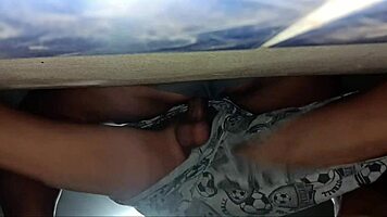 gorgeous babe's workout turns into brutal hardcore ass pounding session!