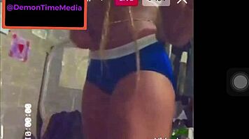 Instagram Twerking Demon Time Showcases Ebony Big Ass Dancer