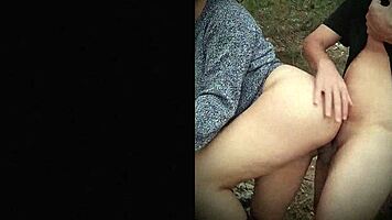 strange mountain girl bent over fucked hard outdoors surprise 😈🌿