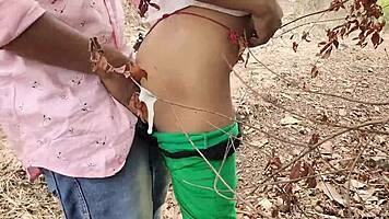 wild country romp tears into her deep in the woods