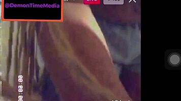 Instagram Twerking Demon Time Showcases Ebony Big Ass Dancer