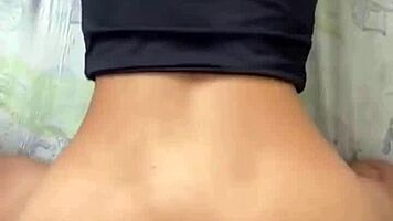 my best friend rides me with rich ass bounces until creampie explosion