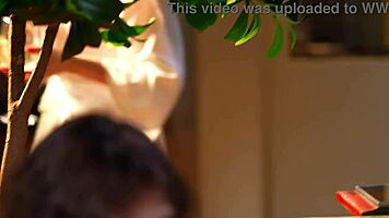 brunette teen threesome with mature guy turns wild