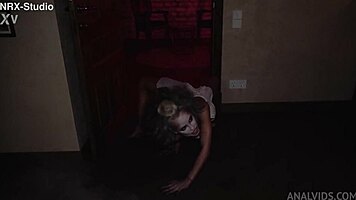 nightwolf and the butcher pound ghost lara frost and baby bamby in wild dp dvp dap double action