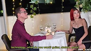 i sneak into wedding and pound fiancee's tight pussy on bed