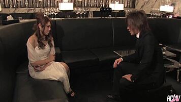 gorgeous japanese hostess rino mizusawa tempts lucky stud intimately