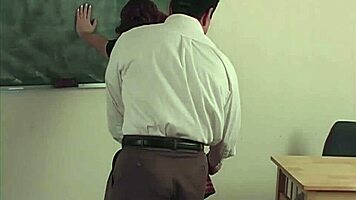 imagine betty stripped bare for teacher's harsh bottom spanking