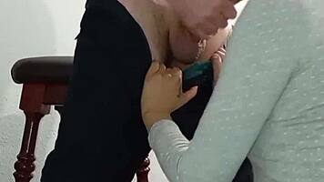 passionate mouth fuck ends in deep balls suck facial blast