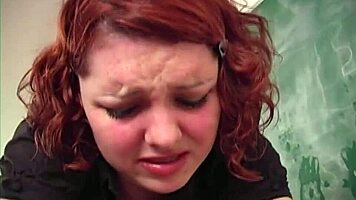 imagine betty stripped bare for teacher's harsh bottom spanking