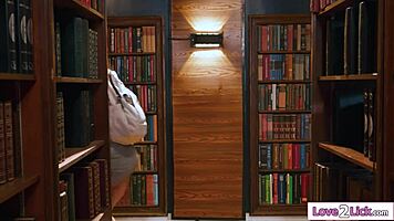 i crave that petite babe's pussy licked by the busty latina librarian