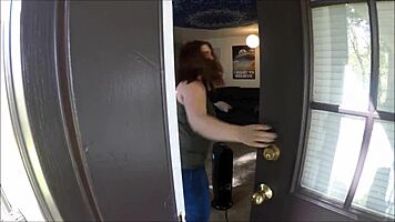 uh, my landlord... he gave this redhead tenant a 24-hour notice but ended up deepthroating her instead