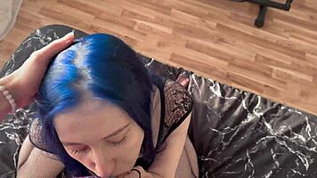 want pov anal creampie from tattooed goth babe bent over doggystyle?