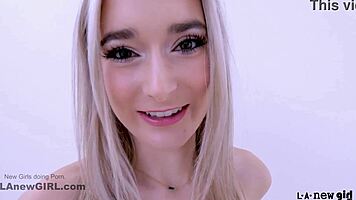 i got so wet during my modeling audition, he fucked me hard on the sofa