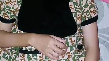 pregnant hijab maid surrenders to boss's intense lustful urges