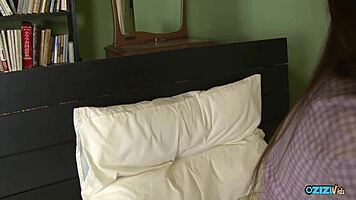 her huge hard nipples drip wet from horny dicking