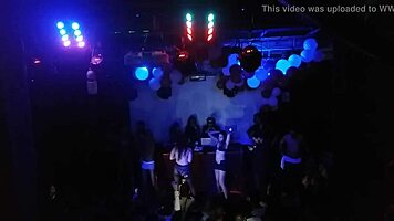 Stripping Teens Tease Panties At Lapa RJ