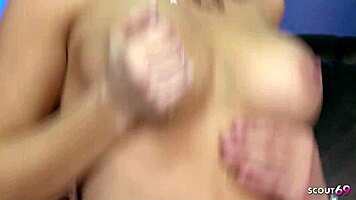 office nympho tempts big dick stranger risky waiting thrill