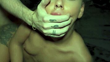 Rough fucking makes her petite body shake