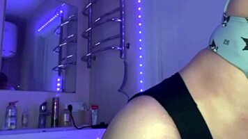 extreme squirting orgasm floods face in close-up