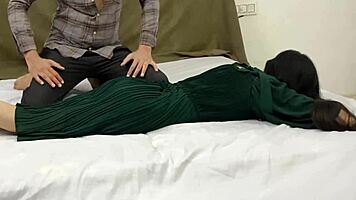 oh damn her tight young pussy craves my hard nighttime fuck!