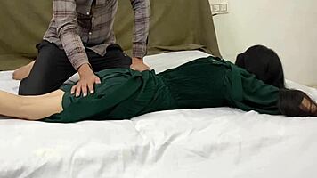 oh damn her tight young pussy craves my hard nighttime fuck!