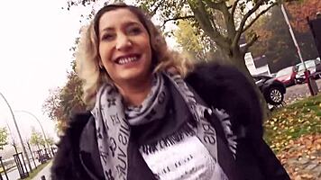 naughty german latina milf outdoor pounding 🔥🌳