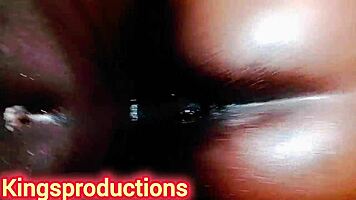 Kingsproductions bangs shaved tight pussy raw doggystyle then missionary with pornstar babe?